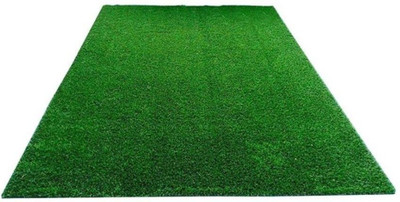KARTIKEY HOME DECOR Artificial Grass Floor Mat(Green, Free)