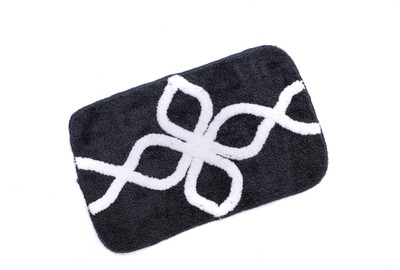 Dulhan Microfiber Door Mat(Grey, Medium)