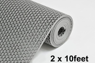 Ultica Fab Rubber Toilet Lid Mat(Grey 2 x 10feet, Large)