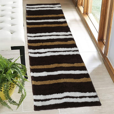 Geeta Enterprise Polyester Door Mat(Chocolate, Extra Large)