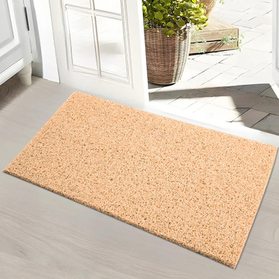 KUBER INDUSTRIES Rubber Floor Mat(Cream, Medium)