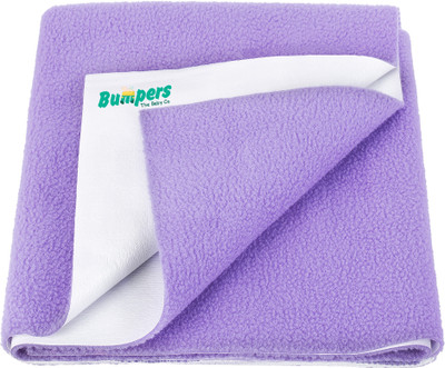 Bumpers Polycotton Baby Bed Protecting Mat(Violet, Medium)