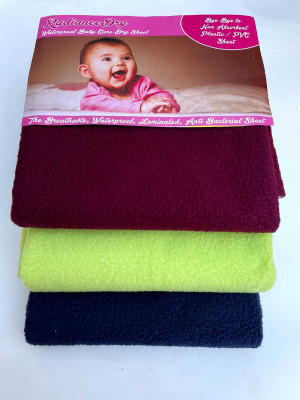 KC ECOM Cotton Baby Bed Protecting Mat(MULTI3, Small, Pack of 3)