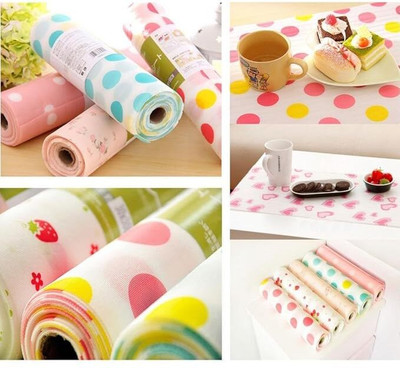 MAYKO & BAYKO Plastic Kitchen Mat(Multicolor, Medium)