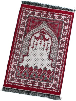ADIRNY Cotton Prayer Mat(Pink, Large)