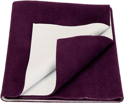 Spark Lite Cotton Baby Bed Protecting Mat(Plum, Medium)