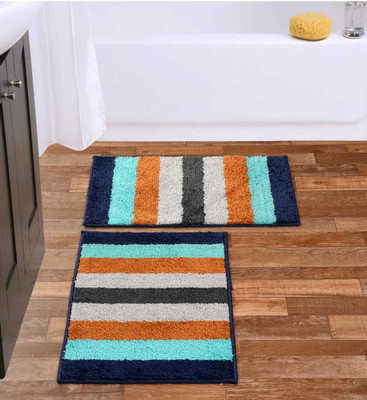 ADGARG Polyester Floor Mat(Multicolor, Large)