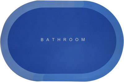 PRT Polyester Bathroom Mat(Multicolor, Medium)