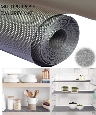 ANTRA PVC (Polyvinyl Chloride) Bathroom Mat(Grey, Large)