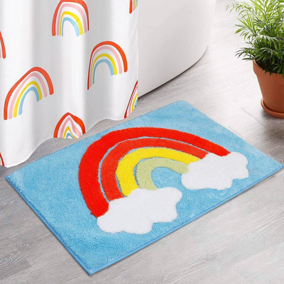 AAZEEM Microfiber Door Mat(Rainbow Micro, Free)