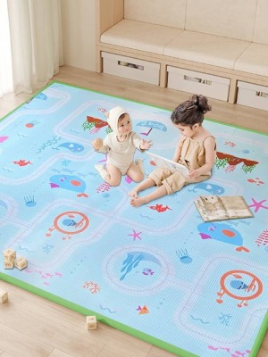 Vozica Polyester Chatai Mat(Multi-Blue, Large)