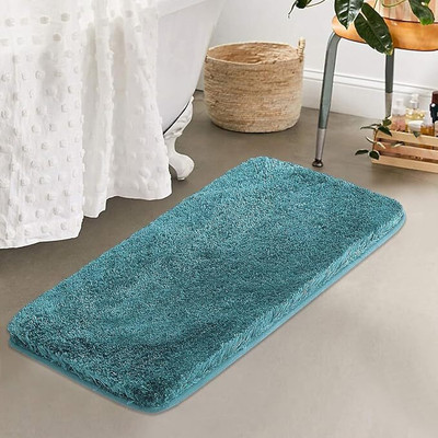 Benchmark Microfiber Floor Mat(Teal, Medium)