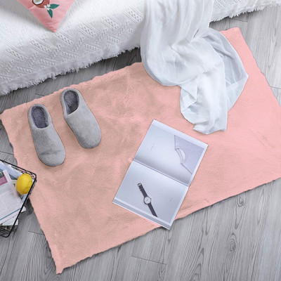 matcraft Polyester Floor Mat(Peach, Medium)