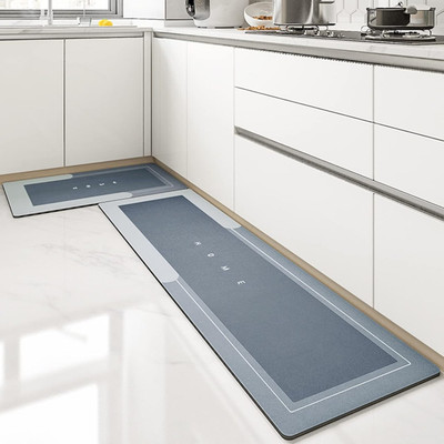 CHEFERYN Rubber Floor Mat(Multicolor, Large, Pack of 2)