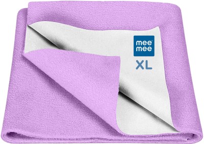 MeeMee Cotton Baby Bed Protecting Mat(Purple, Extra Large)