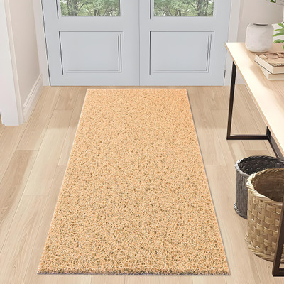 KUBER INDUSTRIES Rubber Floor Mat(Cream, Medium)