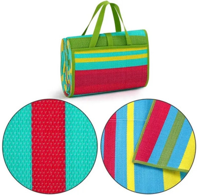 cloud7 Plastic Chatai Mat(Multicolor, Medium)