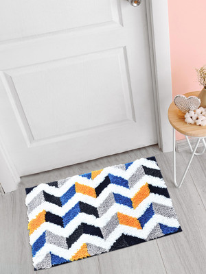 Fabinaliv Polycotton Door Mat(Multicolor, Medium)