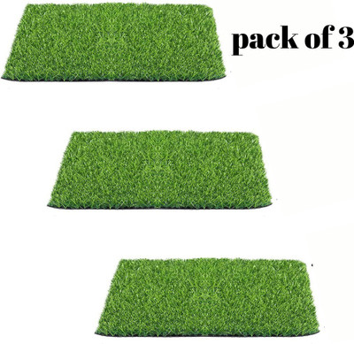 CHETANYA LOOMTEX Green Polypropylene Carpet(37 cm,  X 57 cm, Rectangle)