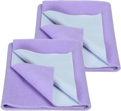 Elecsera Cotton Baby Bed Protecting Mat(Violet, Small, Pack of 2)