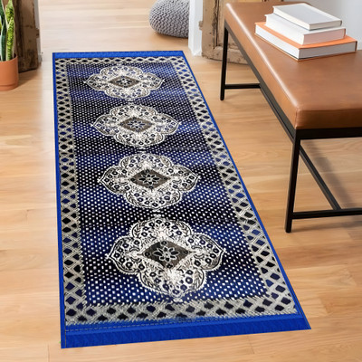 GTCTRADING Acrylic Chatai Mat(Blue, Large)