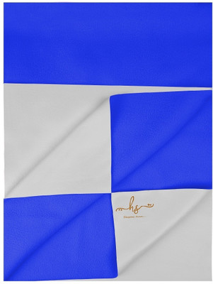 HS DESIGNING DREAMS Cotton Baby Bed Protecting Mat(Royal Blue, Medium)