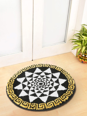 Fabinaliv Polycotton Door Mat(Multicolor, Medium)