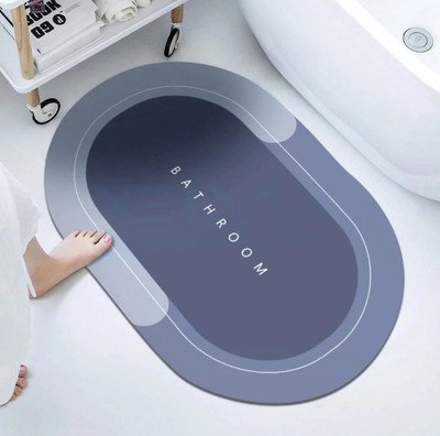 NRUTY Rubber Bathroom Mat(Multicolor, Free)