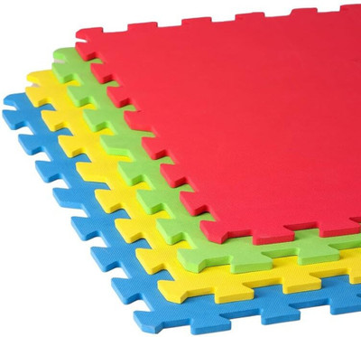 Unifit Baby Interlocking Play Mats for Crawling & Playing, Mat for Kids Pack of 16 11 mm Exercise & Gym Mat