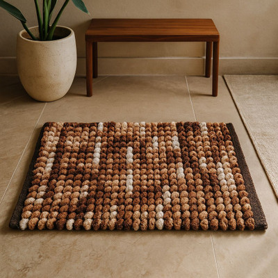 ELEGANT WEAVERS Microfiber Door & Floor Mat(Cedar, Medium)