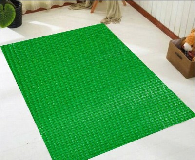 Loop PVC (Polyvinyl Chloride) Floor Mat(Green, Free)