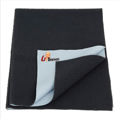 UpTend Cotton Baby Bed Protecting Mat(Grey, Extra Large, Pack of 3)