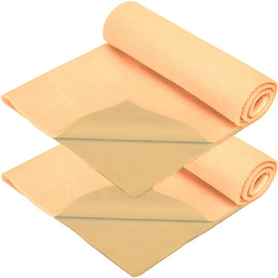 AVI Rubber Baby Bed Protecting Mat(Orange, Medium)