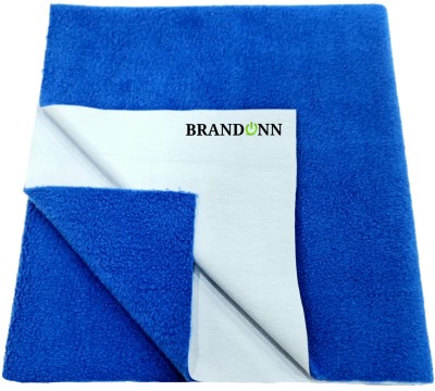 BRANDONN Fleece Baby Bed Protecting Mat(Royal Blue, Medium)