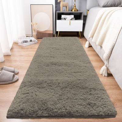 F i Polyester Floor Mat(Taupe, Small)