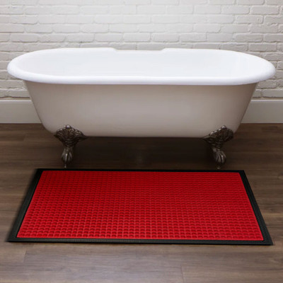 Mats Avenue PP (Polypropylene) Door Mat(Red, Extra Large)
