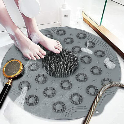 MAITRI ENTERPRISE Rubber Floor Mat(Multicolor, Free)