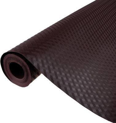 KUBER INDUSTRIES PVC (Polyvinyl Chloride) Drawer Mat(Brown, Extra Large)