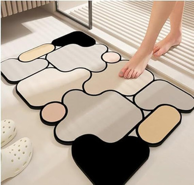Jiyancreation Rubber Chatai Mat(Multicolor, Medium)