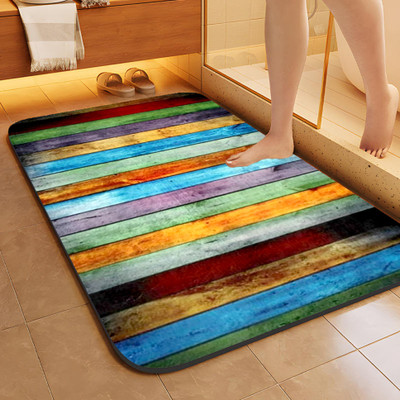 TAGPR Rubber Bathroom Mat(Design 4, Large)
