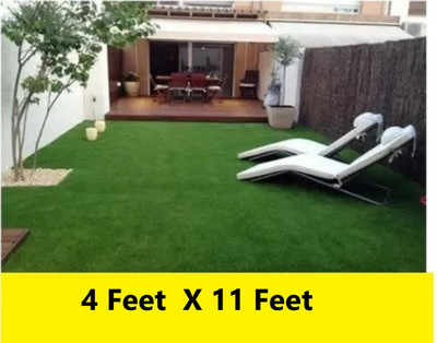 Worthful Creations Artificial Grass Door Mat(Green, Free)