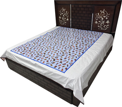 ECOSOFT Plastic Baby Bed Protecting Mat(BLUE MONKEY, Extra Large)