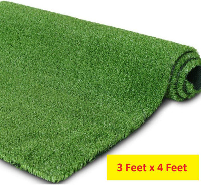 COMFY HOME Artificial Grass, PP (Polypropylene) Floor Mat(Green, Large)