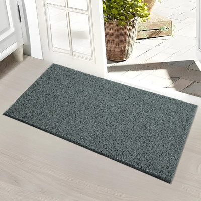 KUBER INDUSTRIES Rubber Floor Mat(Grey, Medium)