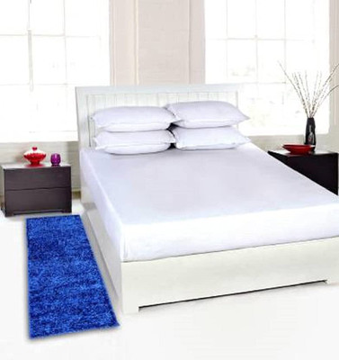 EXOTICE Polyester Door Mat(Blue, Extra Large)