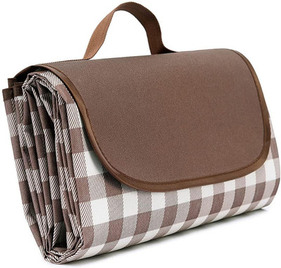 SPIRITUAL HOUSE Polyester Chatai Mat(Brown, Medium)