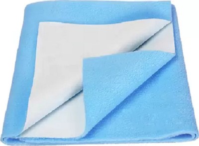 Radiant Fashion World Cotton Baby Bed Protecting Mat(SkyBlue, Small)