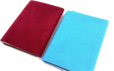 smilykid Rubber, Cotton Baby Sleeping Mat(Ferozi, Maroon, Medium, Pack of 2)