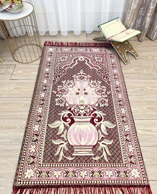 Cotton Prayer Mat(Red, Large)