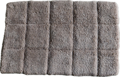 TBI Polycotton Floor Mat(Beige, Large)